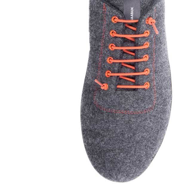 Classic Wooler - Orange Grey