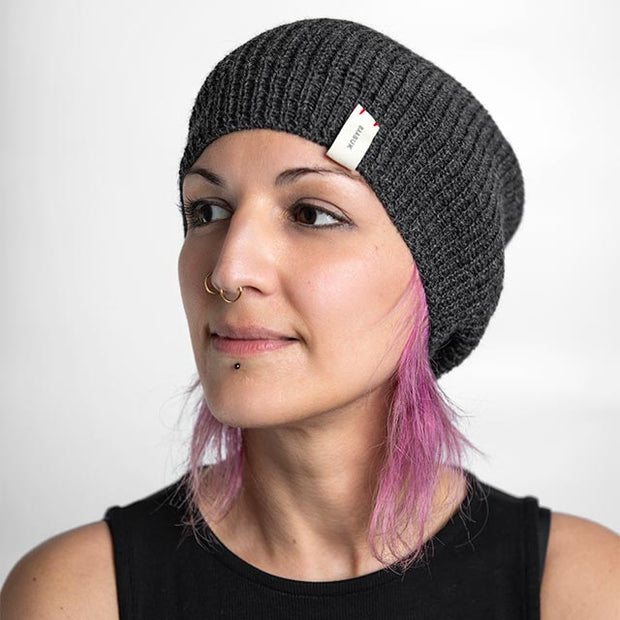 Alpaca Beanies - Dark Grey