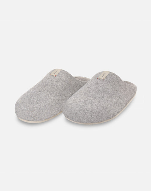 Corkybuk Slipper - Light Grey