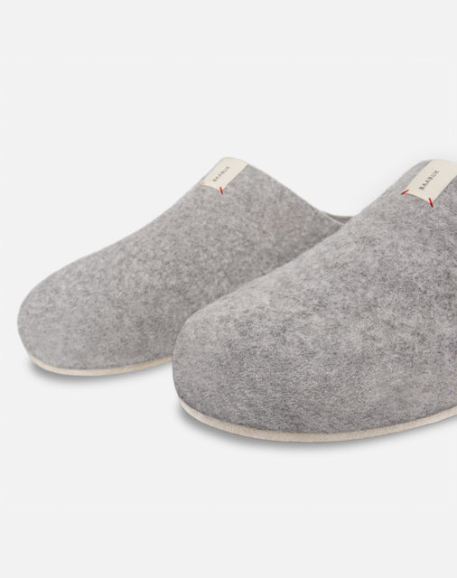Corkybuk Slipper - Light Grey
