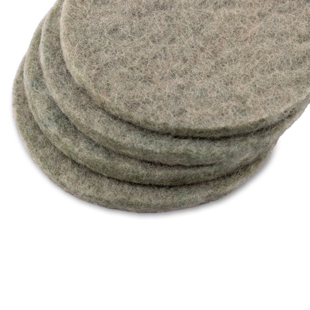 Felt Coaster 4 Pack - Khaki