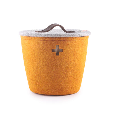 Wool Basket Small - Honey