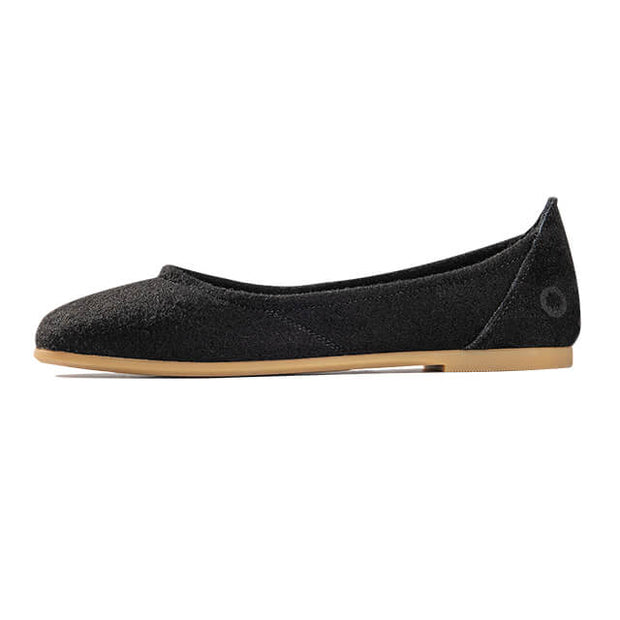 Wool Ballerina - Black