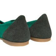 Wool Ballerina - Spruce Green