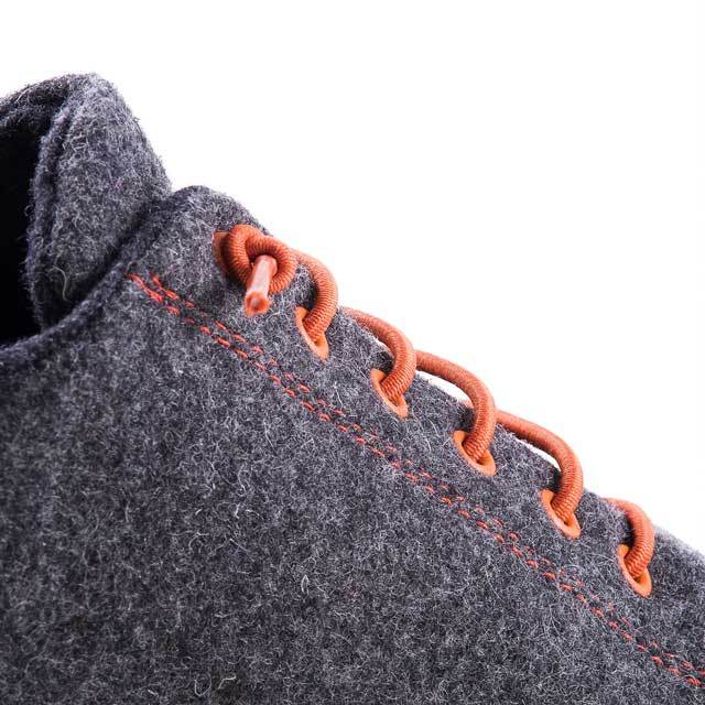 Classic Wooler - Orange Grey